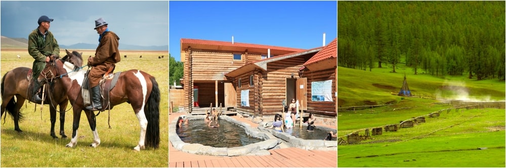 Tsenkher hot spring